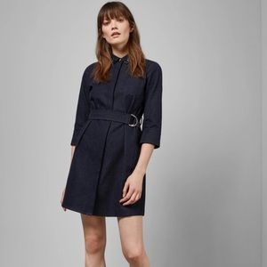 NWT Ted Baker - Denim Dress with Pockets